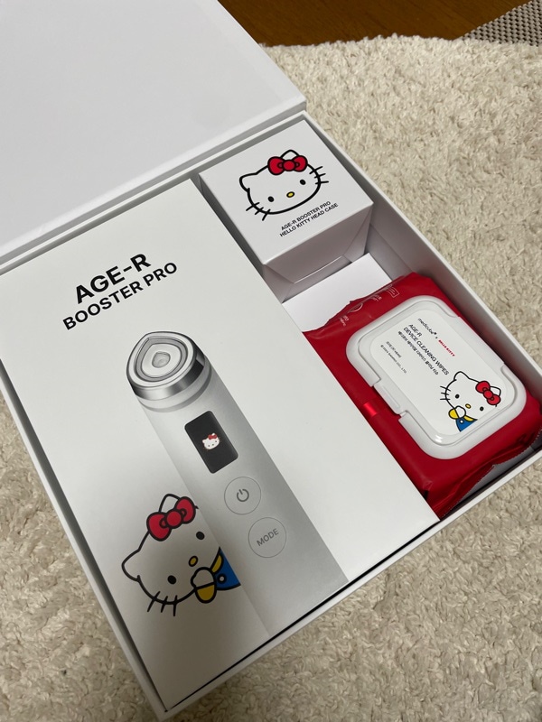 【新品・未開封】【HELLO KITTY】 AGE-R ブースタープロ AGE-R BOOSTER PRO ハローキティ メディキューブ ブースタープロ