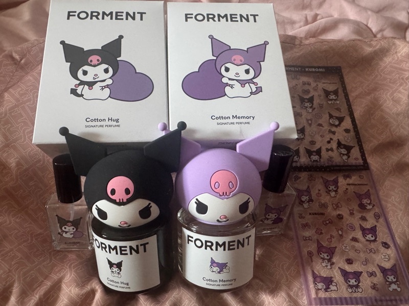 Qoo10] FORMENT 【ハローキティ/クロミ】シグネチャーパフ : 香水