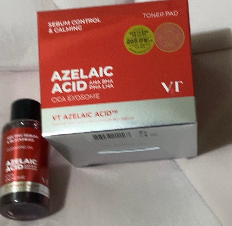 VT アゼライン酸　フェイスパック　クレンジング　トナーパット　おまとめSET 楽天市場】【VT公式】アゼライン酸 2点セット【A1 カーミング
