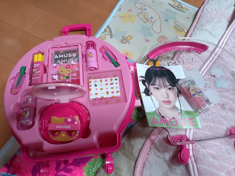りり♡　AMUSE フルメイクアップ ラージキャリーセットWARM りり♡様専用 AMUSE フルメイクアップ ラージキャリーセットWARM