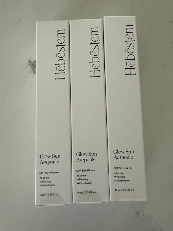 Qoo10] Hebestem [1個/3個選択]グロウ サンアンプル