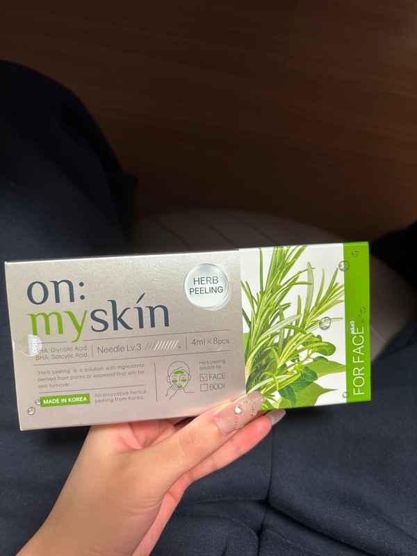 Qoo10] on:myskin face用【自宅でハーブピーリング】美容