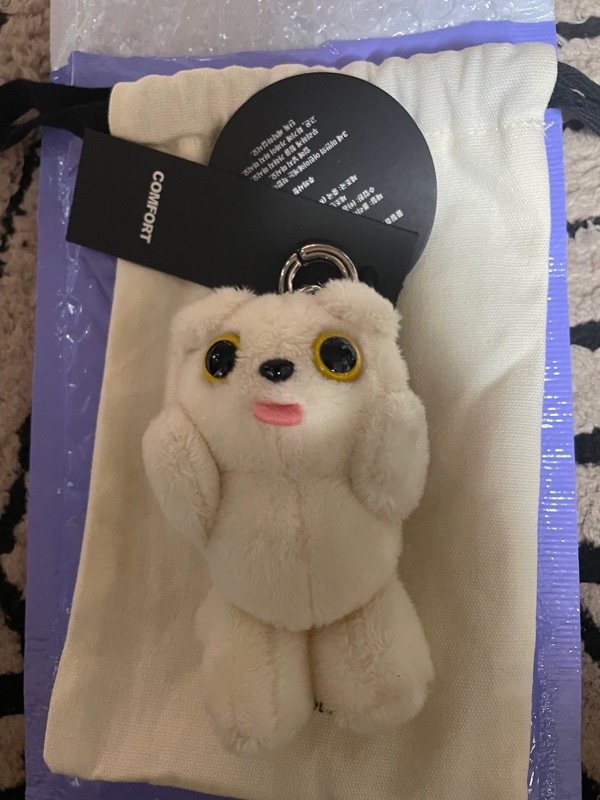 COMFORT MUNK NABI KeyRing ぬいぐるみIVORY COMFORT MUNK NABI KeyRing ぬいぐるみIVORY - メルカリ
