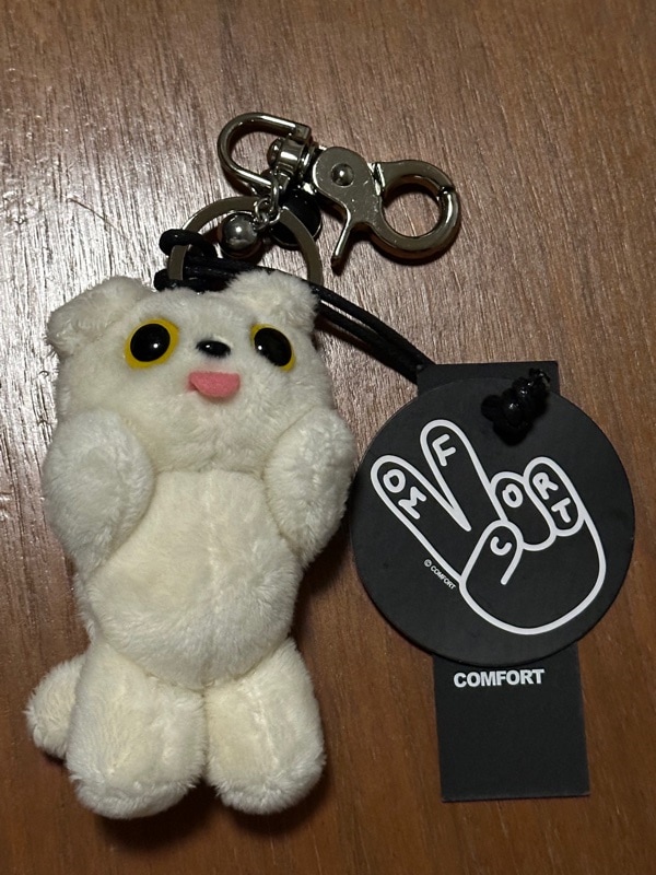 comfort seoul キーホルダー　グクテテ着用 Qoo10 コンフォート 【COMFORT】 MUNK キーホルダ