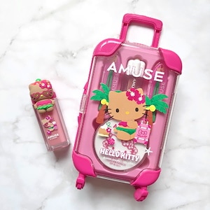 日焼けハローキティ]クイックメイクミニキャリーセット