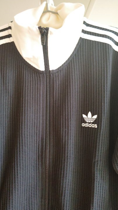 adidas　ワッフル　トラックジャケット　JV9263　ホワイト　　Mサイズ adidas WAFFLE BASKETBALL TRACK TOP ワンダーホワイト