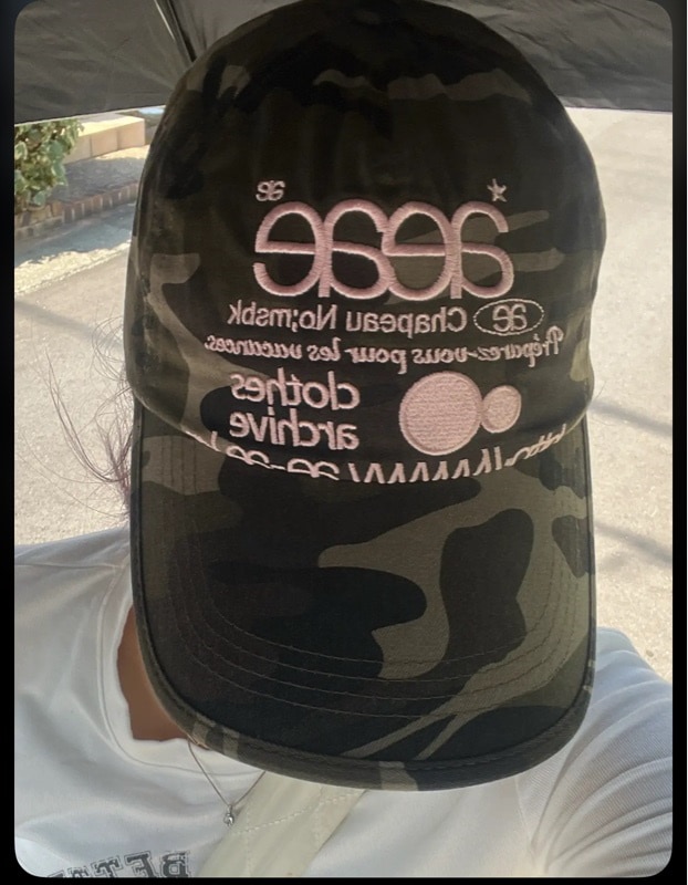 Qoo10 aeae WEB LOGO CAMO ロゴ キャッ
