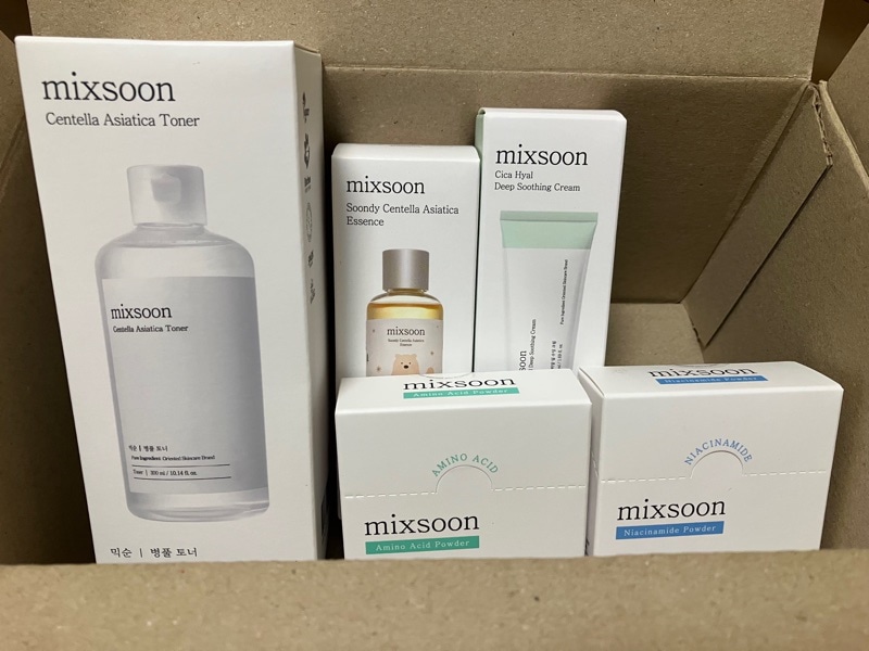 mixsoon スキンケアセット Qoo10] ミクスン 【62%オフ】鎮静ツボクサセット（化粧水