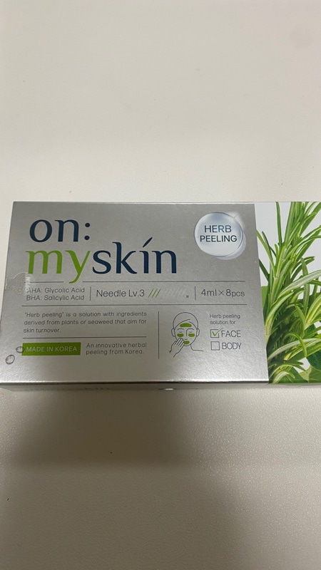 Qoo10] on:myskin face用【自宅でハーブピーリング】美容