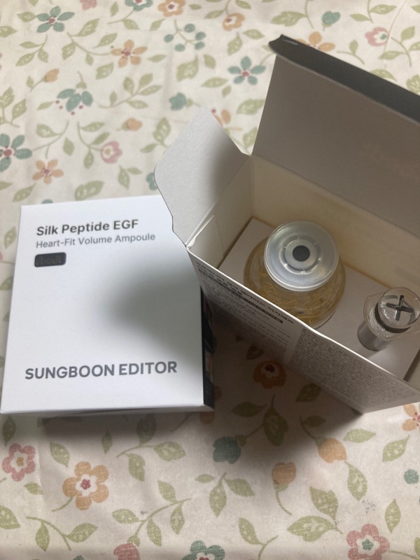 シルクペプチドEGFハートフィットボリュームアンプル, 2個