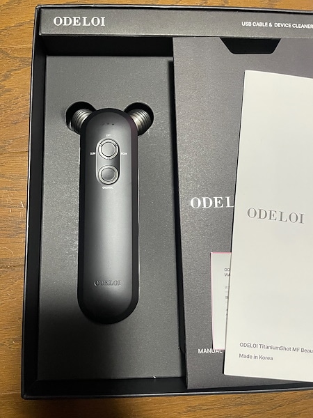 【mai】オドロイ チタンショット ガルバニック フェイシャル美顔器 Amazon.co.jp: ODELOI(オドロイ) チタンショットMF 美顔器