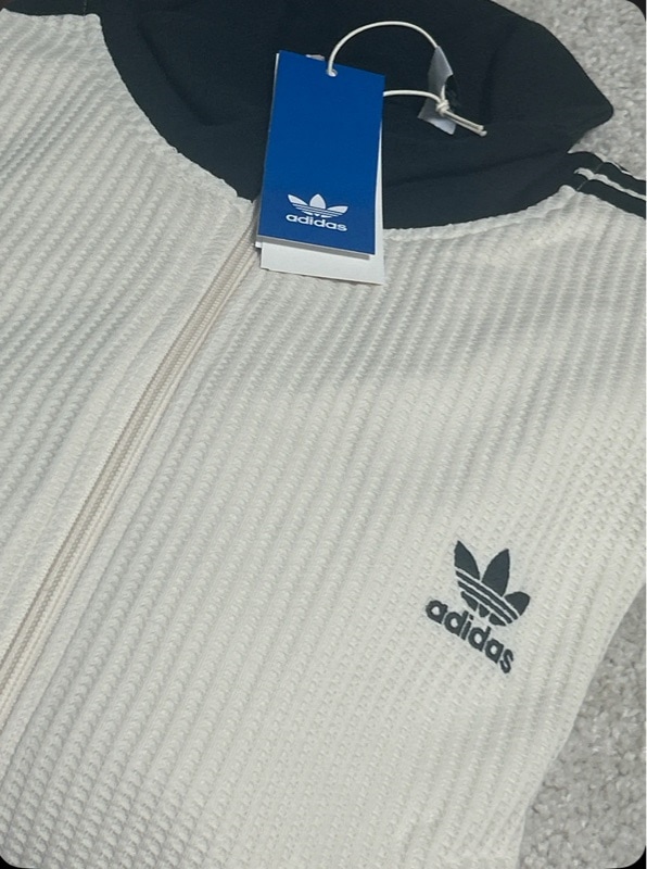 Qoo10 adidas ワッフル トラック ジャケット ミドル