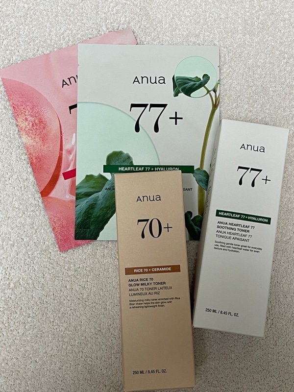 anua 77+ 70+ 80+ トナーセット ANUA SET ITEM