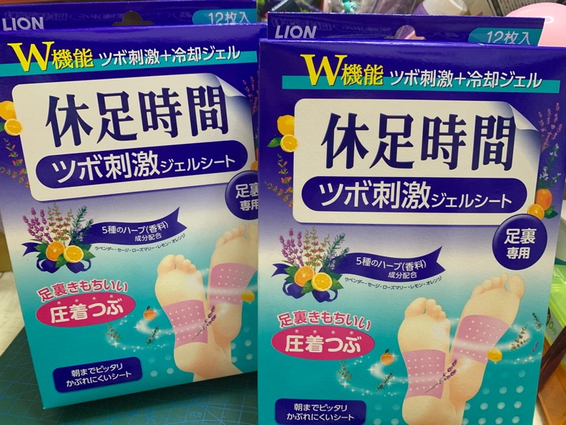 Qoo10] 休足時間 休足時間 ツボ刺激ジェルシート 12枚(