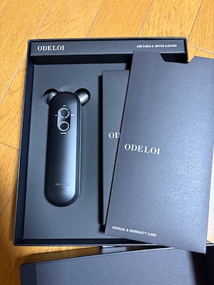 ODELOI 美顔器 ブラック ODELOI / チタンショット 中周波 美顔器の商品情報｜美容