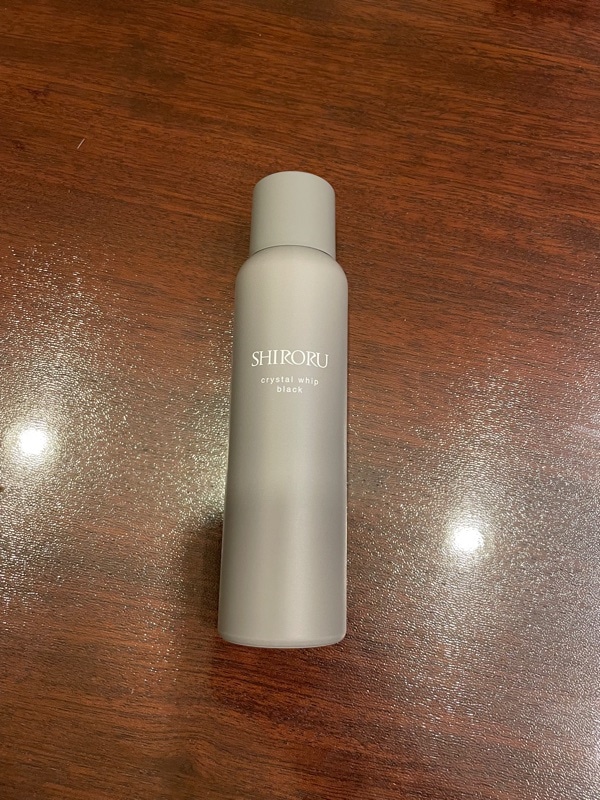 9本入り SHIRORU crystal whip black 洗顔料 クリスタルホイップ