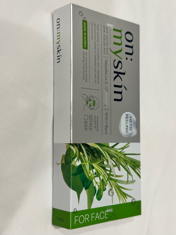 Beauty Luce... ◡̈♥ オンマイスキンハーブ Qoo10] on:myskin face用【自宅でハーブピーリング】美容