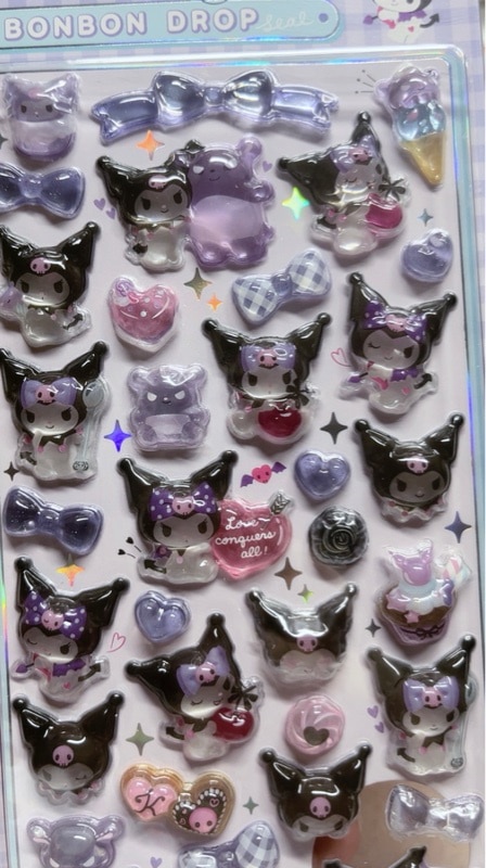 Qoo10] サンリオ クロミ シールシート ボンボンドロップシ : 文具