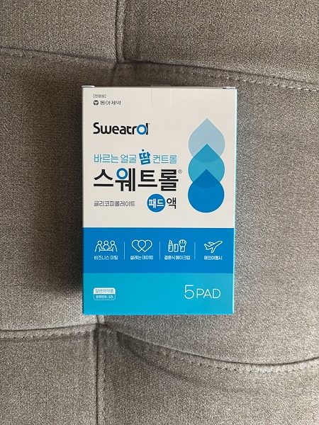 Qoo10] 東亜製薬 [正規品] スウェットロール パッド 5