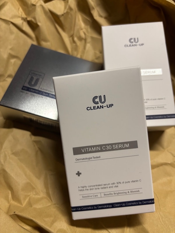 CUskin VITAMIN U化粧品　4種セット CUskin VITAMIN U化粧品 4種セット