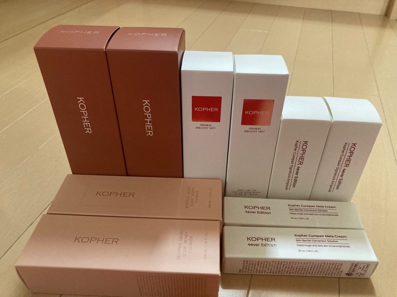 Kopher スキンケアセット 4ever Edition3点セット Qoo10] Kopher 【セットでお得】 4ever Line