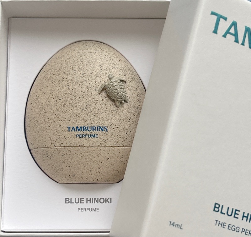 EGG PERFUME BLUE HINOKI タンバリンズ　ブルーヒノキ　新品 パフュームブルーヒノキ - 11ml | TAMBURINS