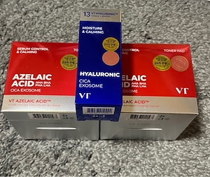 VT アゼライン酸　フェイスパック　クレンジング　トナーパット　おまとめSET 楽天市場】【VT公式】アゼライン酸 2点セット【クレンジング