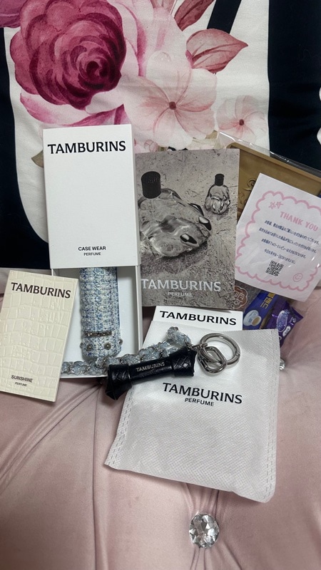 tamburins タンバリンズ　サンシャインケースウェア BLACKPINK - TAMBURINS タンバリンズ パールケース香水SET 新品