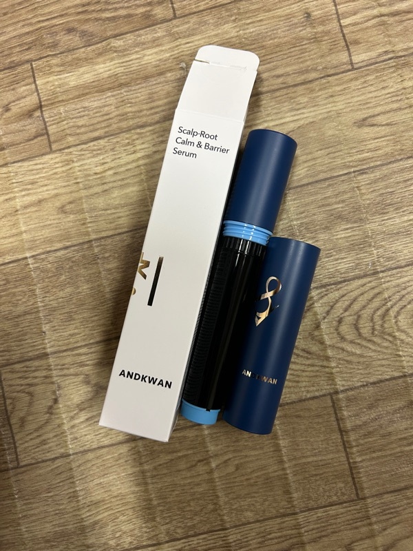 Qoo10] ANDKWAN スカルプロート カーム＆バリア × 櫛一