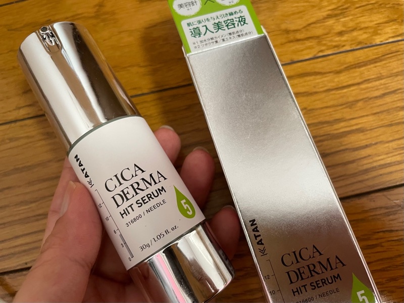 針クリーム KATAN Cica ダーマヒットセラム5 30g 3本 楽天市場】KATAN CICA ダーマヒットセラム5 30g シカ ニードル