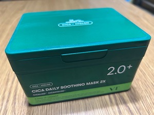 CICAデイリースージングマスク２X 試してみた】VT CICA デイリースージングマスク2Xの効果・肌質別
