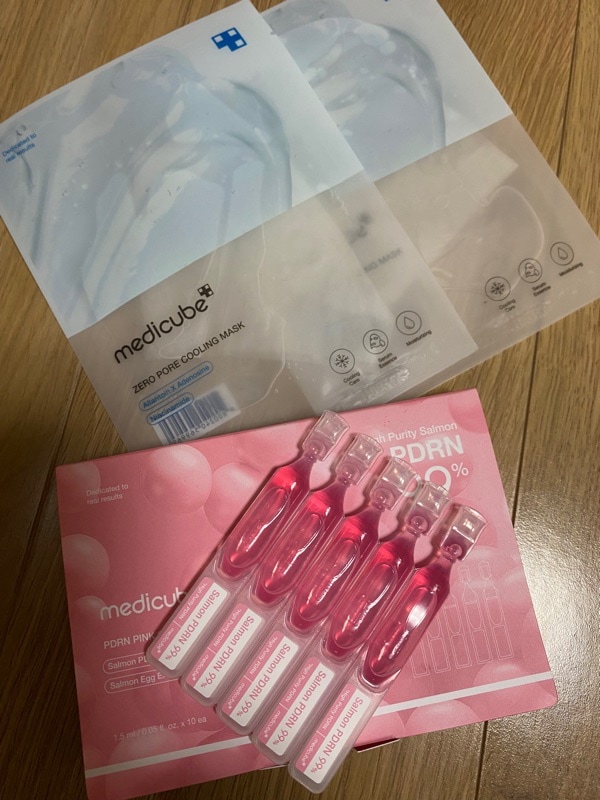 【送料込み】 medicube メディキューブ PDRN ピンク 10点 セット 試してみた】PDRNピンクアンプル PDRN 10,000ppm配合 MEDICUBEの