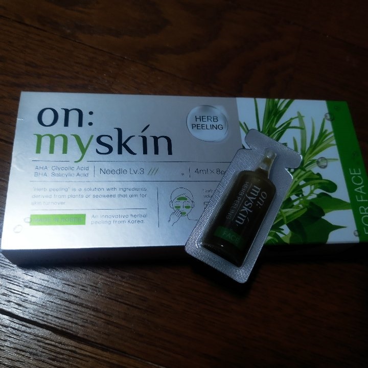 on:myskin ハーブピーリング フェイスマスク 3箱セット Amazon.co.jp: 【公式】on:myskin face用│自宅でハーブ