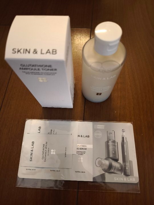 グルタチオンアンプルトナー 200ml 3本セット SKIN & LAB グルタチオン