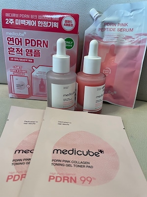 PDRNピンクペプチドアンプル, 30ml, 2個