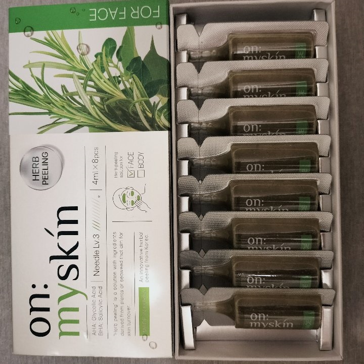 Qoo10] on:myskin face用【自宅でハーブピーリング】美容