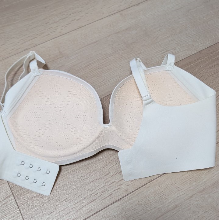 Qoo10 crassiang 3cmミルクブラセット 無地 ノンワイヤ