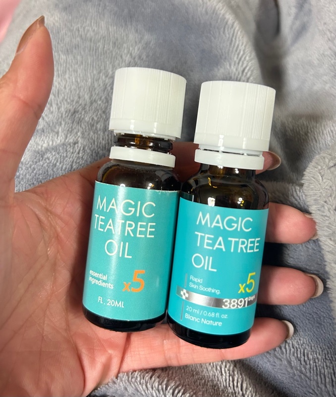 MAGIC TEATREE OIL 20ML x5 4本セット マジックティーツリーオイル, 20ml