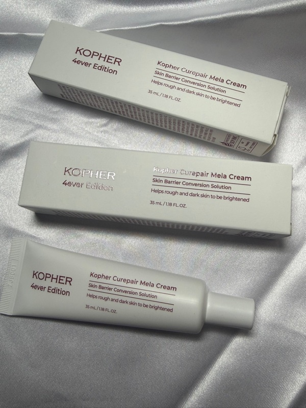 【未開封❗️】KOPHER キュリペアメラクリーム入り　セット キュリペアメラクリーム, 35ml