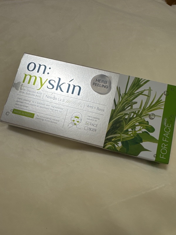 Qoo10] on:myskin face用【自宅でハーブピーリング】美容