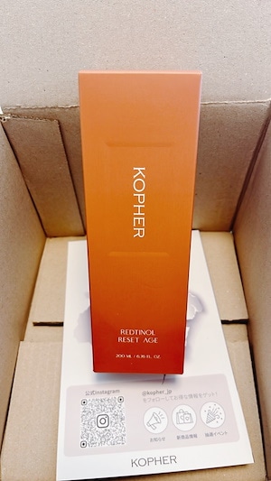 レッドチノールリセットエージ, 200ml