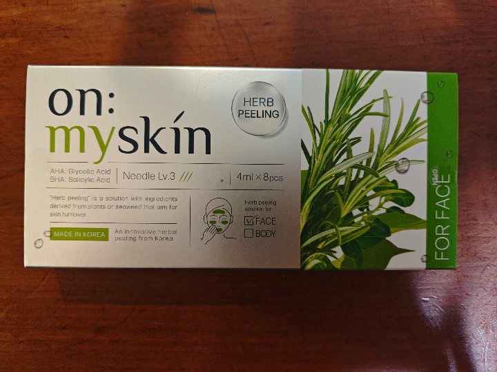 Qoo10] on:myskin face用【自宅でハーブピーリング】美容