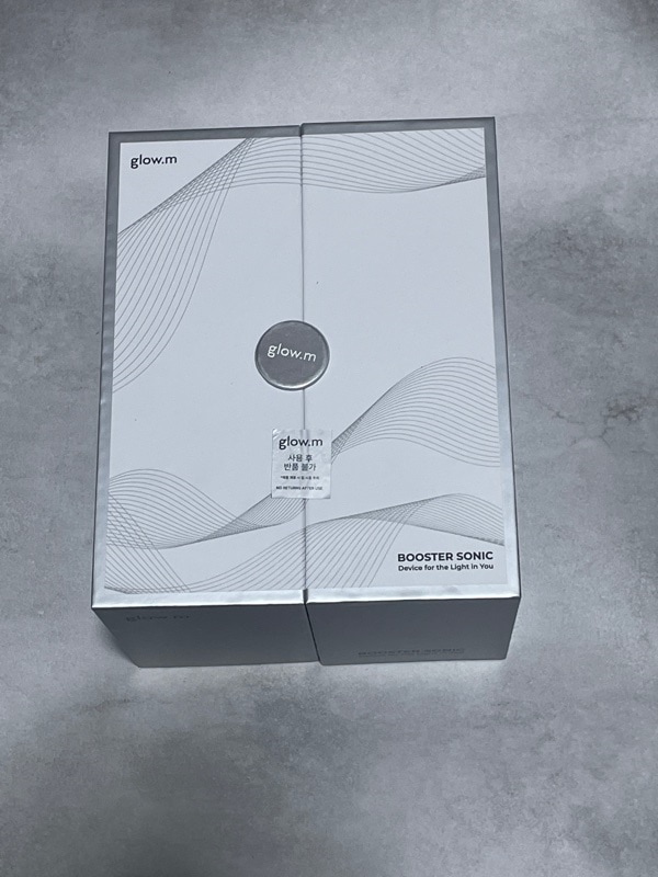 Qoo10] Glow.M 【プレミアムエステ体験】ブースターソニッ
