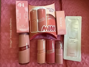 ゆう　hince ロウグロウジェルティント スペシャルギフトボックス 現品30名プレゼント】売り切れ続出！くちびるに私らしいツヤ、ロウ