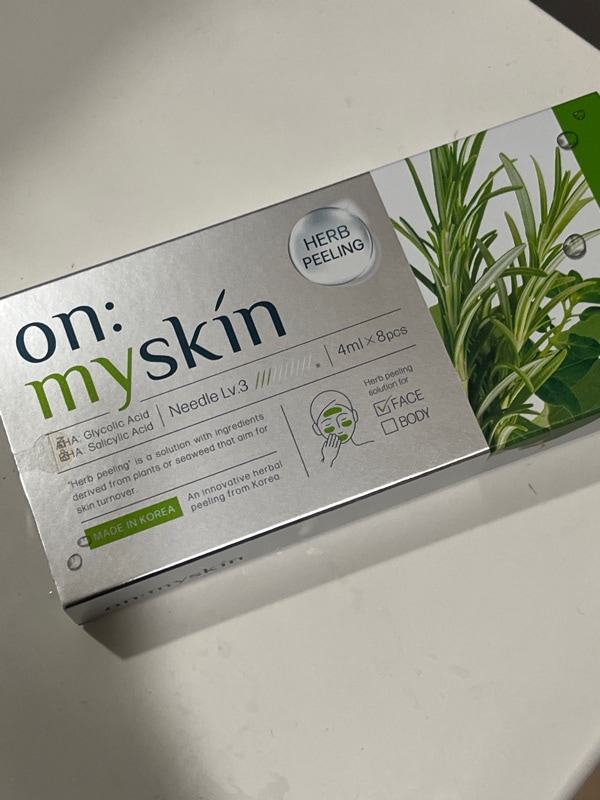 Qoo10] on:myskin face用【自宅でハーブピーリング】美容