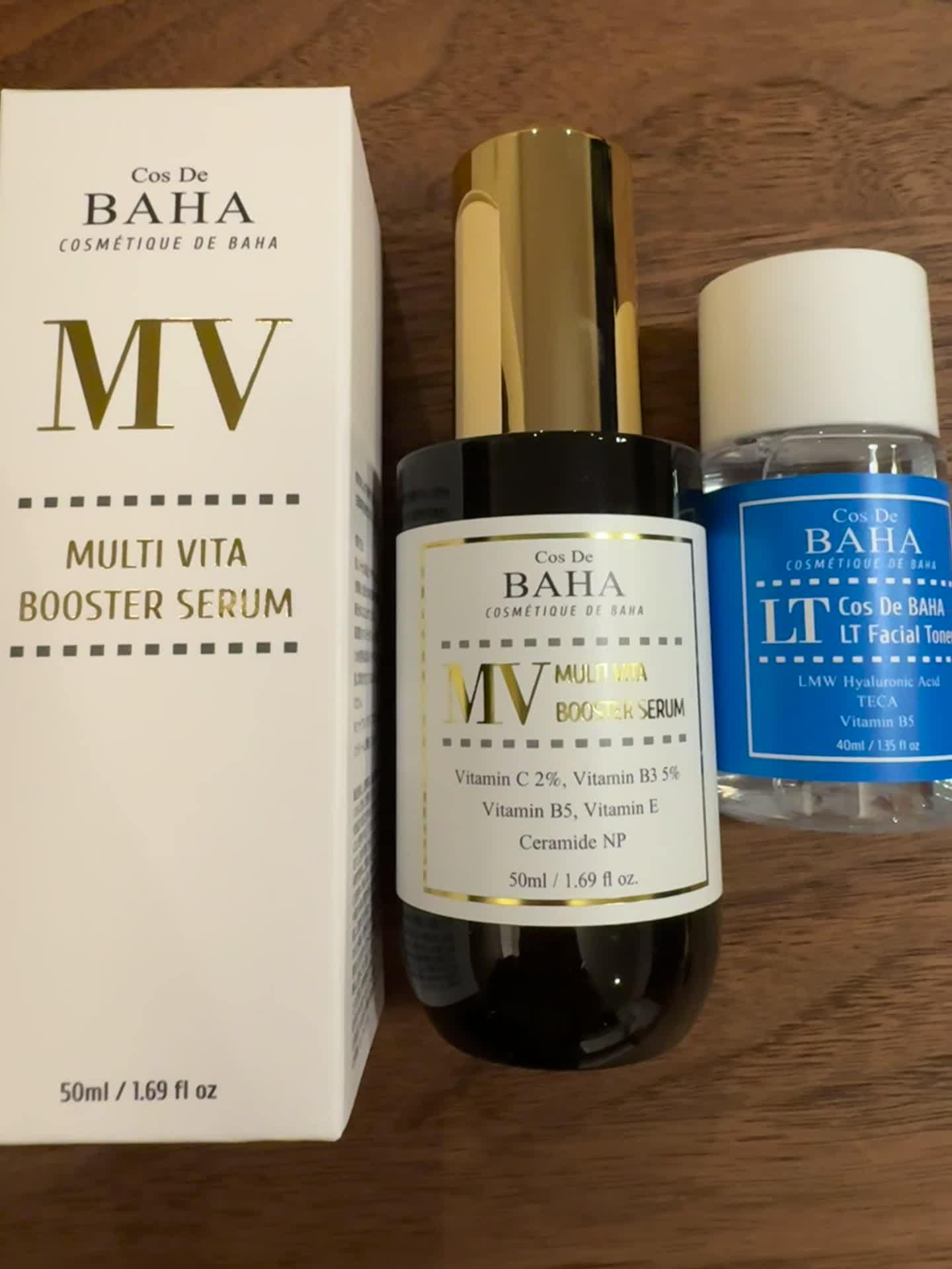 新品未開封　MVマルチビタブースターセラム 導入美容液 50ml 4本セット MVマルチビタブースター美容液 50ml – Cos De BAHA – コスデバハ
