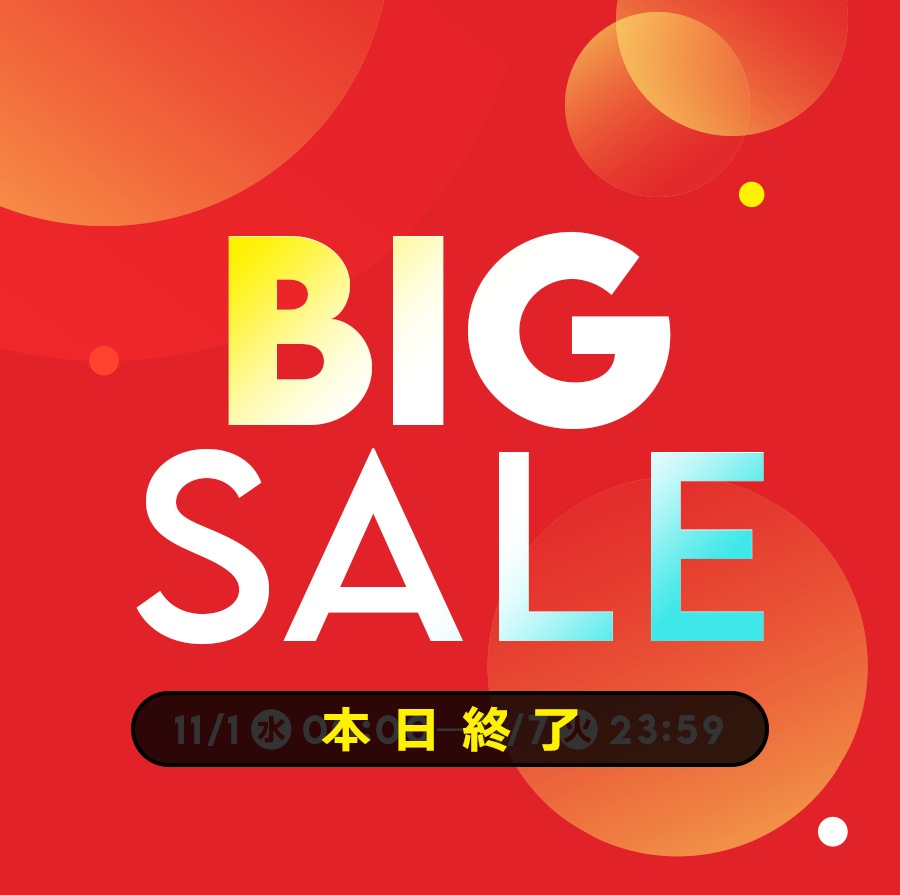 ✨BIG SALE 本日終了✨