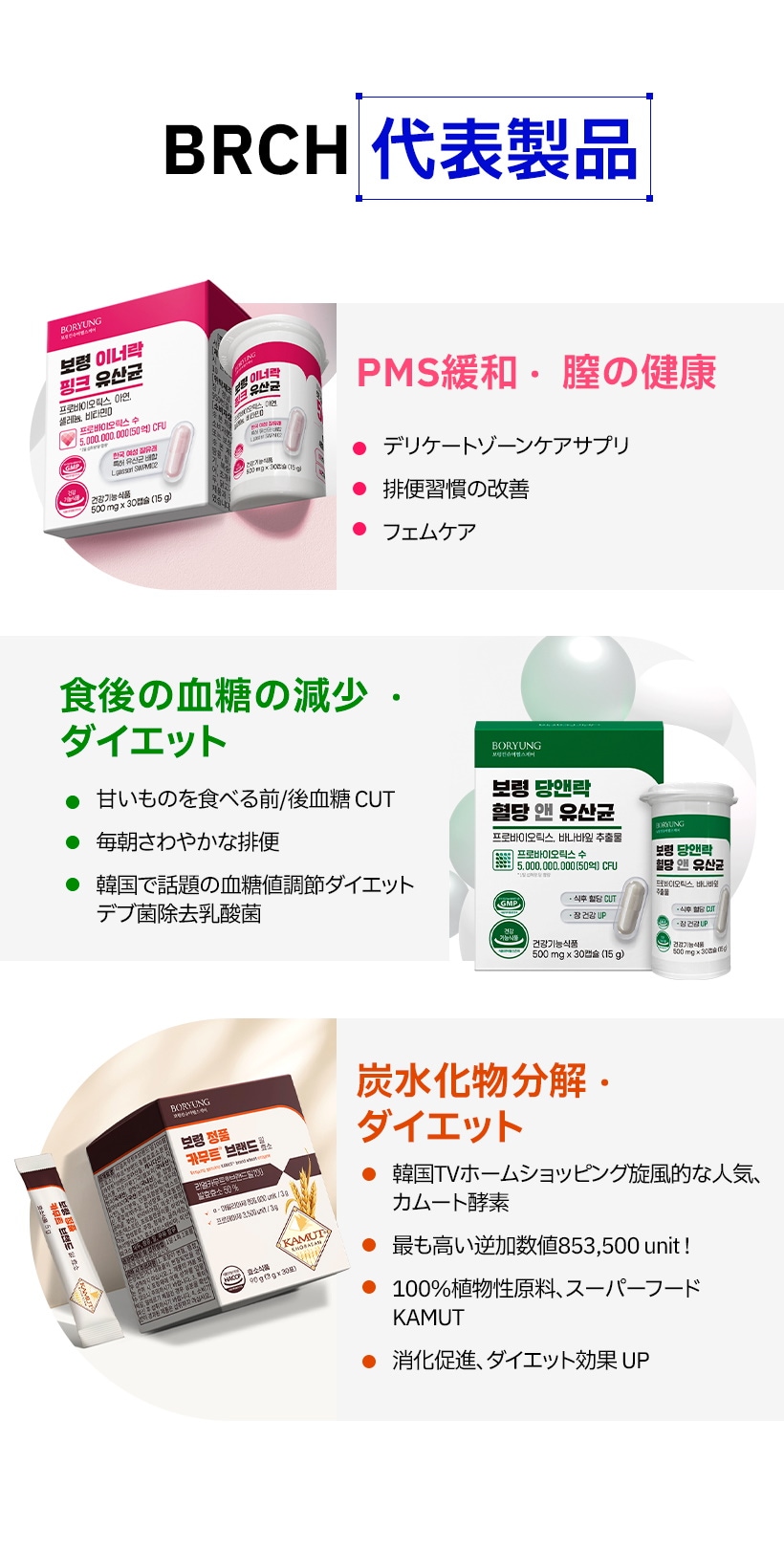 Qoo10 – 「BORYUNG コンシューマーヘルスケア 公式」のショップ