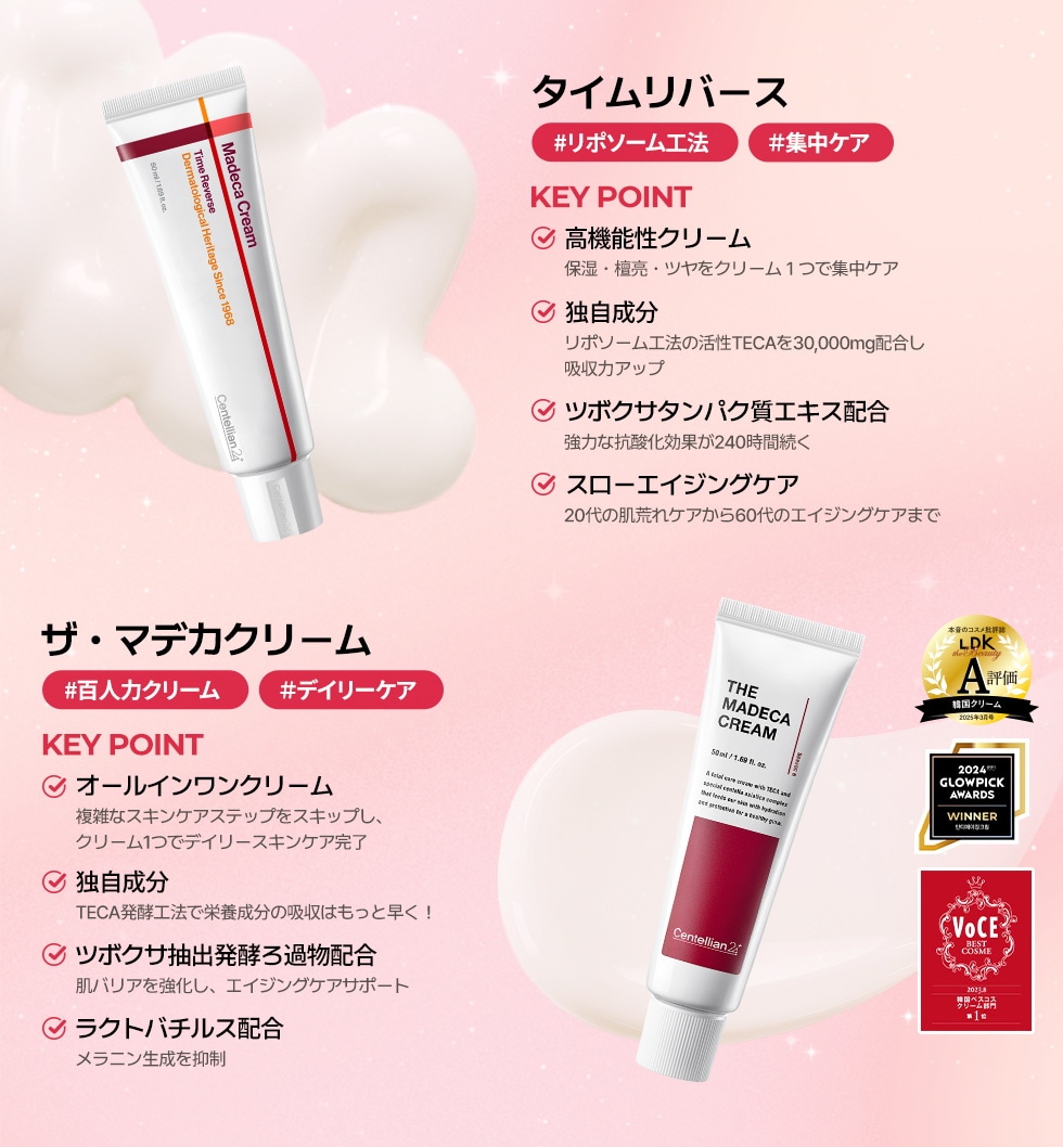 【セット】リジュダーマ＆センテリアン　ドクターズコスメ Amazon | 【Centellian24/センテリアン24】マデカクリーム 50ml