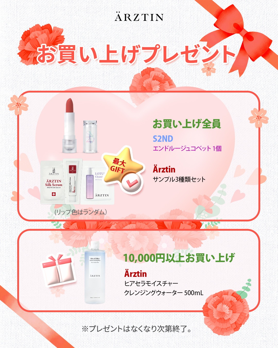 ARZTIN / キャンペーン